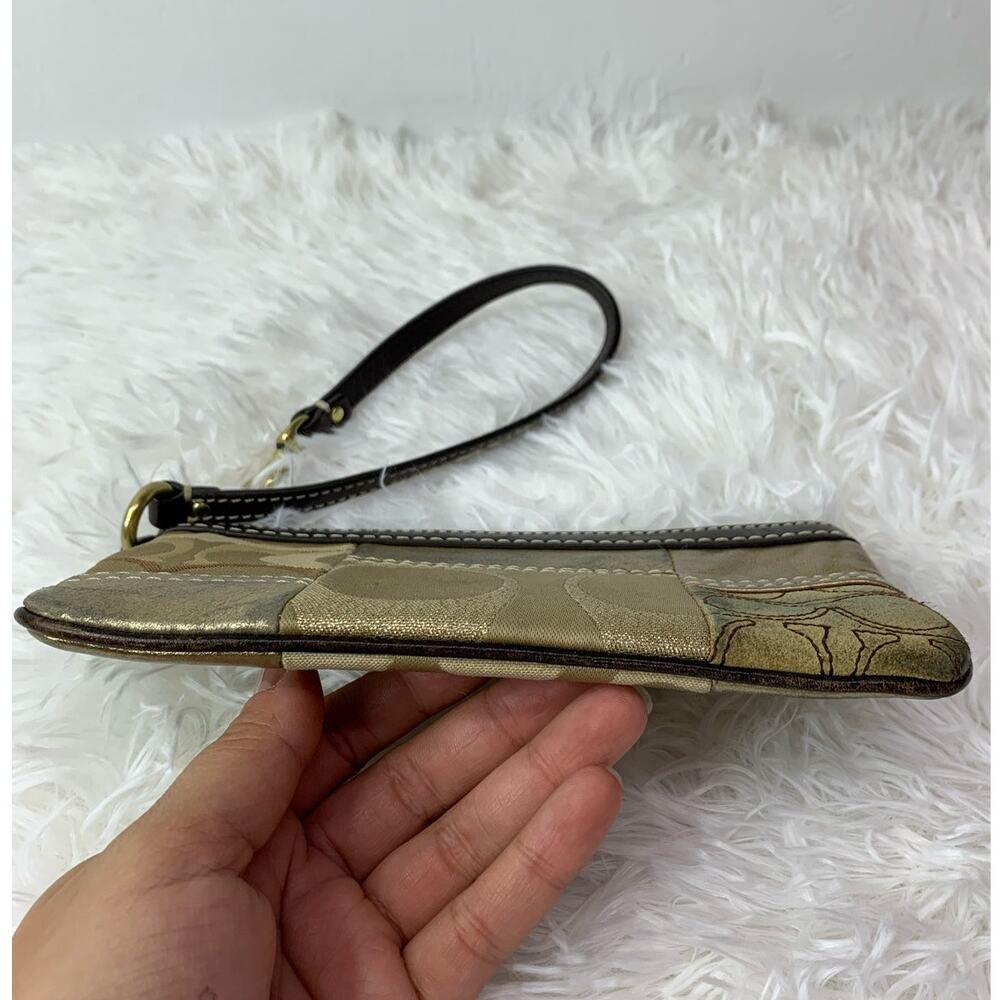 Coach Patchwork Wristlet - image 3